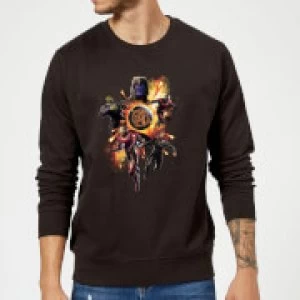 Avengers: Endgame Explosion Team Sweatshirt - Black - 5XL