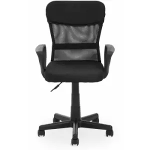 Premier Housewares - Stratford Black and Dark Grey Office Chair