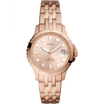 Fossil Rose 'FB - 01 Sports Watch - ES4748 - gold