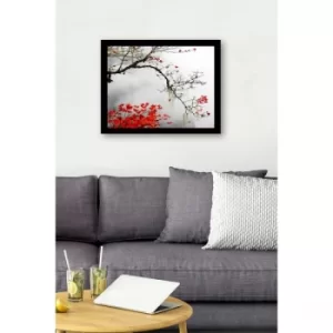 SC0623 Multicolor Decorative Framed MDF Painting