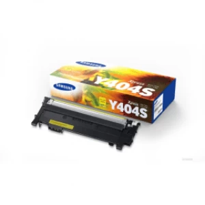 Samsung CLT-Y404S Yellow Laser Toner Ink Cartridge (SU444A)