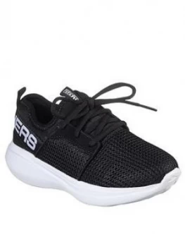 Skechers Boys Go Run 600 Trainers - Black, Size 13 Younger