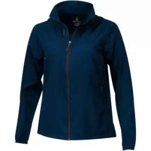 Elevate Womens/Ladies Flint Lightweight Jacket (XS) (Navy)