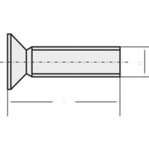 Countersunk screws M4 12mm Torx NA