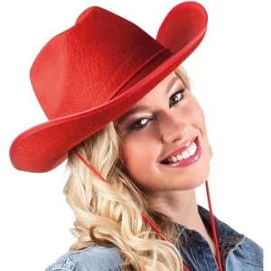 Cowboy Hat One Size (Red)