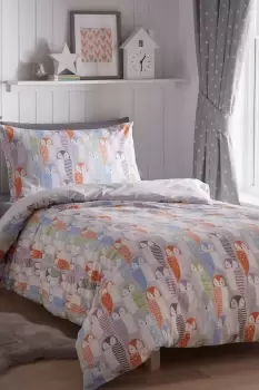 Owls Duvet Cover Set