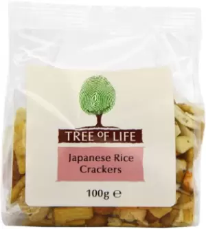 Tree of Life Crackers - Japanese Rice - 100g x 6