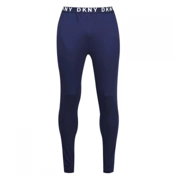 DKNY Waist Band Logo Lounge Pants - Navy