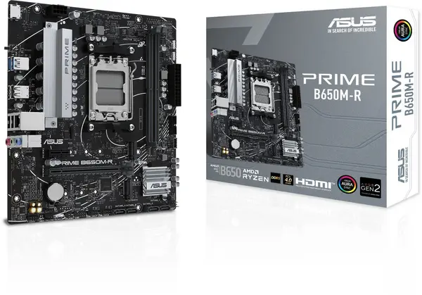 ASUS Prime B650M-R mATX Motherboard for AMD AM5 CPUs