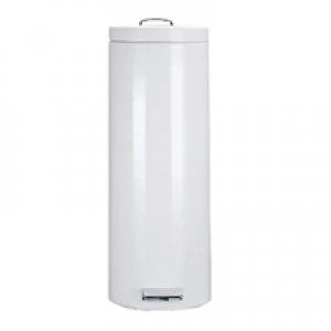 Slingsby Pedal Bin 30 Litre 695x293mm White 311732