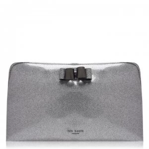 Ted Baker Large Ginniy Cosmetic Bag - gunmetal