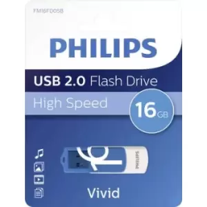 Philips VIVID USB stick 16GB Blue FM16FD05B/00 USB 2.0