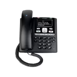 BT Paragon 650 Corded Telephone/Answering Machine Black 032116