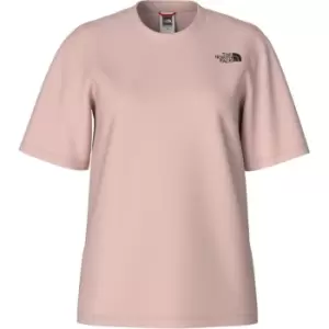 The North Face Womens Relaxed Redbox T-Shirt - Pink