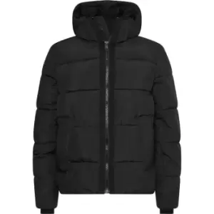 Calvin Klein Crinkle Nylon Puffer Jacket - Black