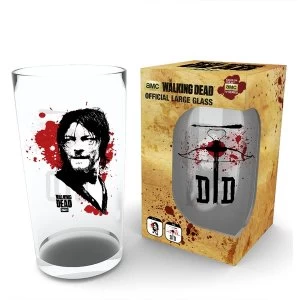 The Walking Dead Daryl Large Glass