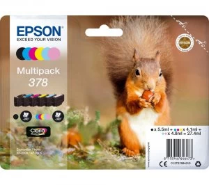 Epson Squirrel 378 Black And Colour Ink Cartridge