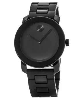 Movado Bold Black TR90 Composite Mens Watch 3600047 3600047