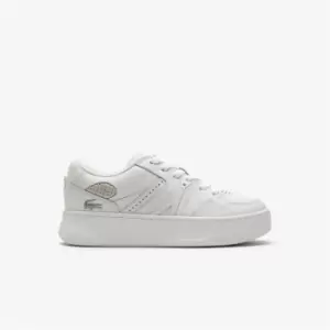 Womens Lacoste L005 Leather Trainers Size 7 UK White