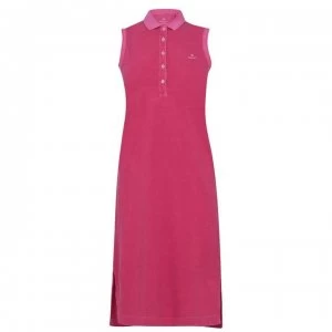 Gant Gant Pique Polo Dress - 673 CABARET PNK