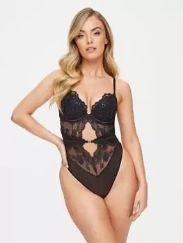 Ann Summers Bodywear The Icon Body - Black, Size 10B-C, Women