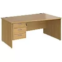 Dams International Wave Desk MP16WRP3O 1,600 x 725 x 800 - 990 mm