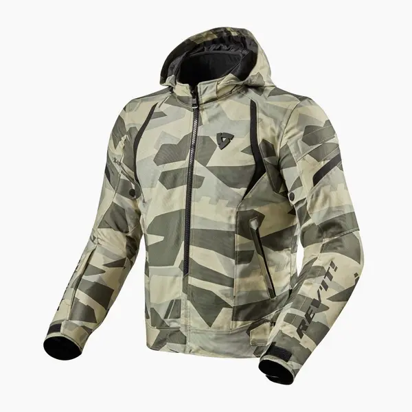 REV'IT! Flare 2 Jacket Camo Light Green Size L