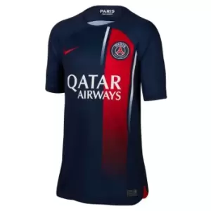 Nike Paris Saint Germain Home Shirt 2023 2024 Juniors - Blue