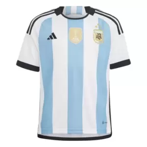 adidas Argentina 2023 3 Star Juniors - White