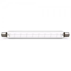 Crompton 60W 284mm S15 Double Ended Tubular Bulb - Clear - 5 Pack