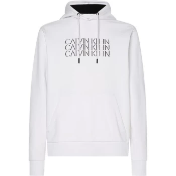 Calvin Klein Triple Logo Hoody - Bright White