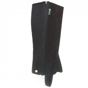 Requisite Suede Half Chaps - Black