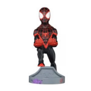 Marvel's Spider-Man Collectible Miles Morales 8" Cable Guy Controller and Smartphone Stand