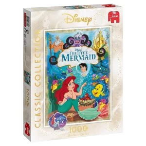 Jumbo Disney Classic Collection The Little Mermaid Movie Poster 1000 Piece Jigsaw Puzzle