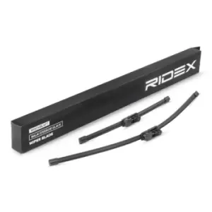 RIDEX Wiper blade Front 298W0257 Windscreen wiper,Window wiper FORD,Fiesta Mk6 Schragheck (JA8, JR8),Fiesta Mk7 Schragheck,Fiesta Mk6 Limousine