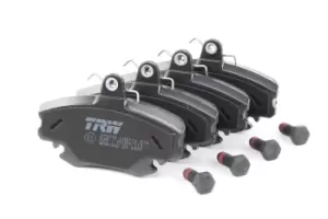 TRW Brake pad set RENAULT,DACIA GDB1332 7711130036,8671000107,410609342R 7701206082,7701206085,7701210130,7711130036,8671000107