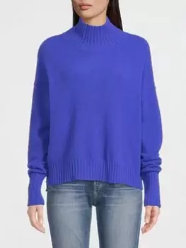 Free People Vancouver Turtleneck Jumper - Blue