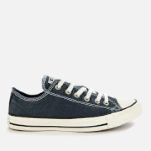 Converse Mens Chuck Taylor All Star Ox Trainers - Navy/Egret/Black - UK 8