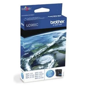 Brother LC985 Cyan Ink Cartridge