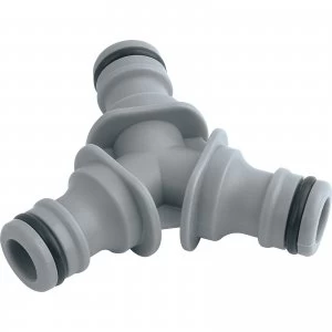 Draper 3 Way Garden Hose Connector