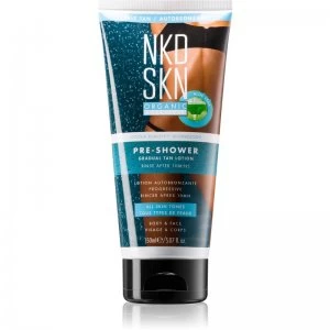 NKD SKN Pre-Shower Rinse-Off Self-Tanning Cream for Gradual Tan Effect 150ml