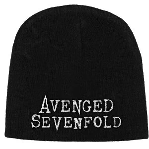 Avenged Sevenfold - Logo Unisex Beanie Hat - Black