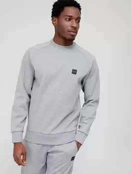 BOSS Stadler Sweatshirt - Silver Size M Men