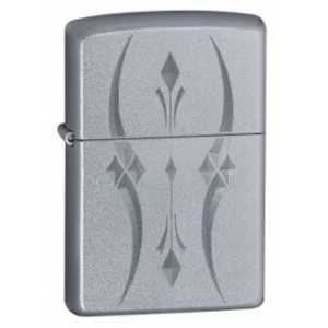 Zippo Prestine Curves Satin Chrome Windproof Lighter