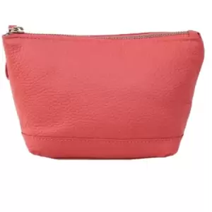 Womens/Ladies Cora Make Up Bag (One size) (Coral) - Eastern Counties Leather