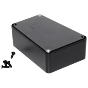 Hammond 1590TRPBBK Stomp Box Diecast Enclosure Trapezoid 112 x 61/...