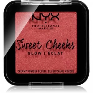 NYX Professional Makeup Sweet Cheeks Blush Glowy Blush Shade CITRINE ROSE 5 g