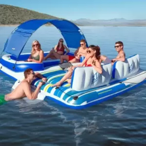 Bestway Hydro-Force Floating Island Tropical Breeze 13x9ft