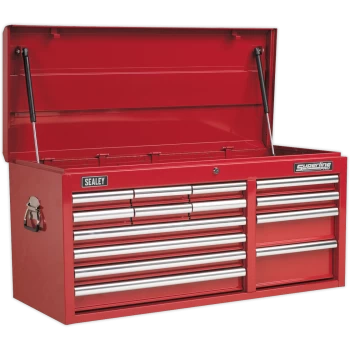 Sealey Superline Pro 14 Drawer Heavy Duty Tool Chest Red