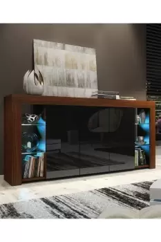 Sideboard 164cm TV Stand Living Room Furniture High Gloss Doors